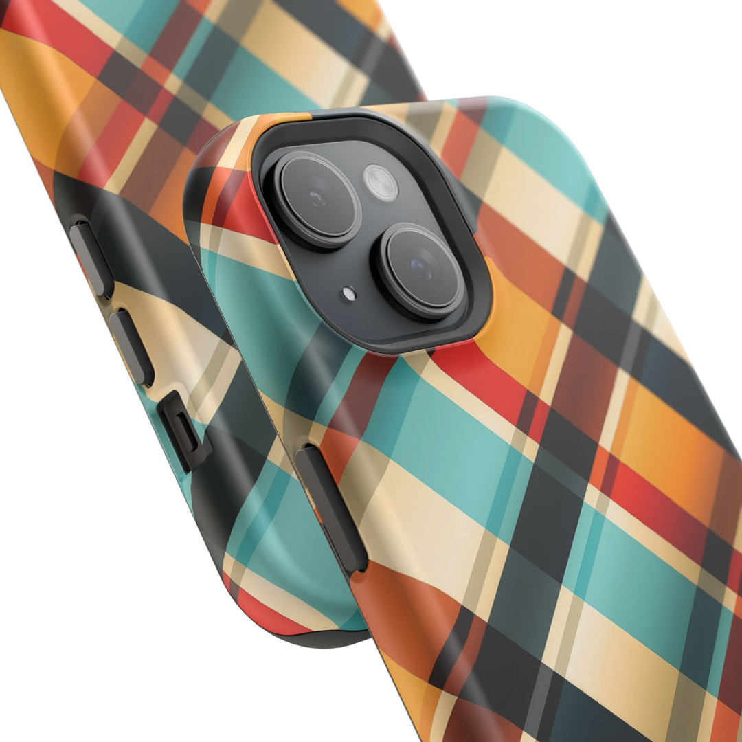Checkered Plaid Magsafe Gift for Her Cute Phone Case for Iphone, | iPhone 16 | iPhone 15 Pro Max, Iphone 14 Pro Max, 13 12 11 10 9 8 7 - Studio40ParkLane