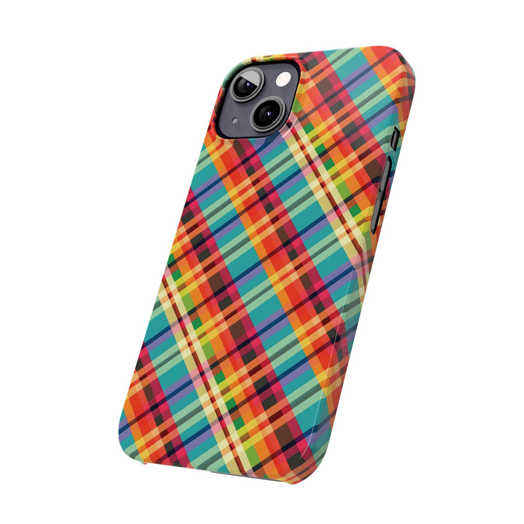 Slim Checkered Plaid Gift for Her Cute Phone Cases for Iphone 16 Pro Max | iPhone 15 Case | iPhone 15 Pro Max Case, Iphone 14, 13, 12, 11, 10, 8, 7 - Studio40ParkLane