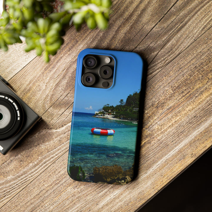 Slim Cute Phone Cases for Iphone - | iPhone 15 Case | iPhone 15 Pro Max Case, Iphone 14 Case, Iphone 14 Pro Max, Iphone 13, Summer Jamaica Beach - Studio40ParkLane