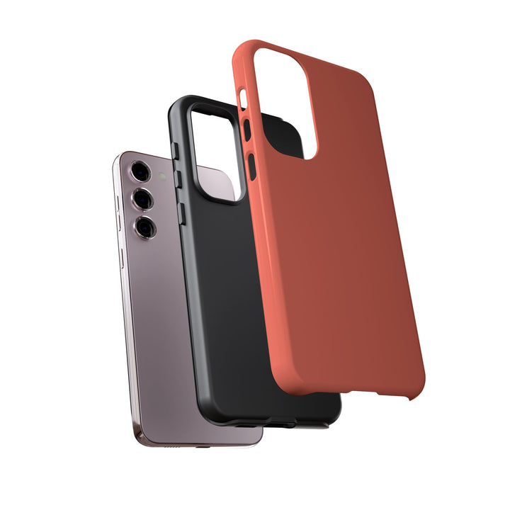 Premium Tough Coral Pink Orange Gift for Her Cute Phone Cases for Samsung S25 S24, S23, S22, S21, Iphone, 16, 15, 14, 13 Pro Max Ultra - Studio40ParkLane