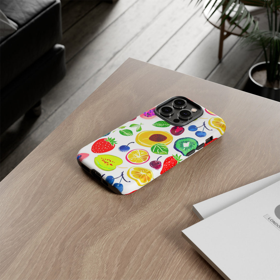 Impact Resistant, Summer Fruit, Cute Phone Cases for Samsung S24, S23, S22, S21, IPhone 15 pro, Iphone 14 pro, Iphone 13 IPhone 12 Iphone 11 - Studio40ParkLane