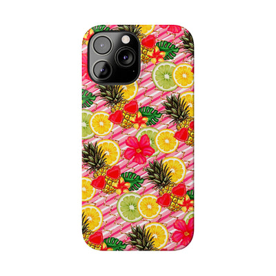 Slim Late Summer Fruit Slim Cute Phone Cases for Iphone  | iPhone 15 Case | iPhone 15 Pro Max Case, Iphone 14, Iphone 14 Pro Max, Iphone 13