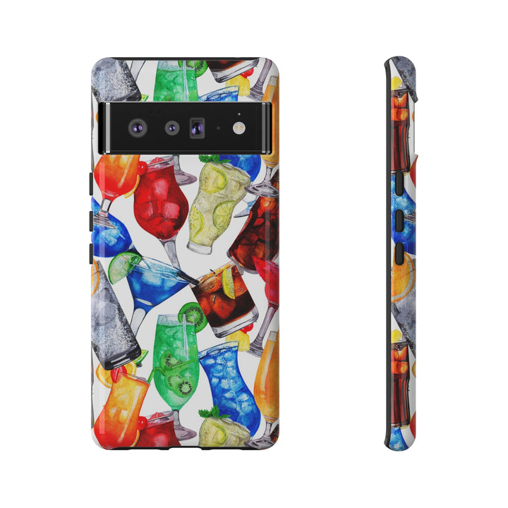 Cute Samsung Case | Cool Iphone Case | Summer Fruit Cocktail, Samsung S24, S23, S22, S21, IPhone 15 Case | Iphone 14 Case, Iphone 13 Case - Studio40ParkLane