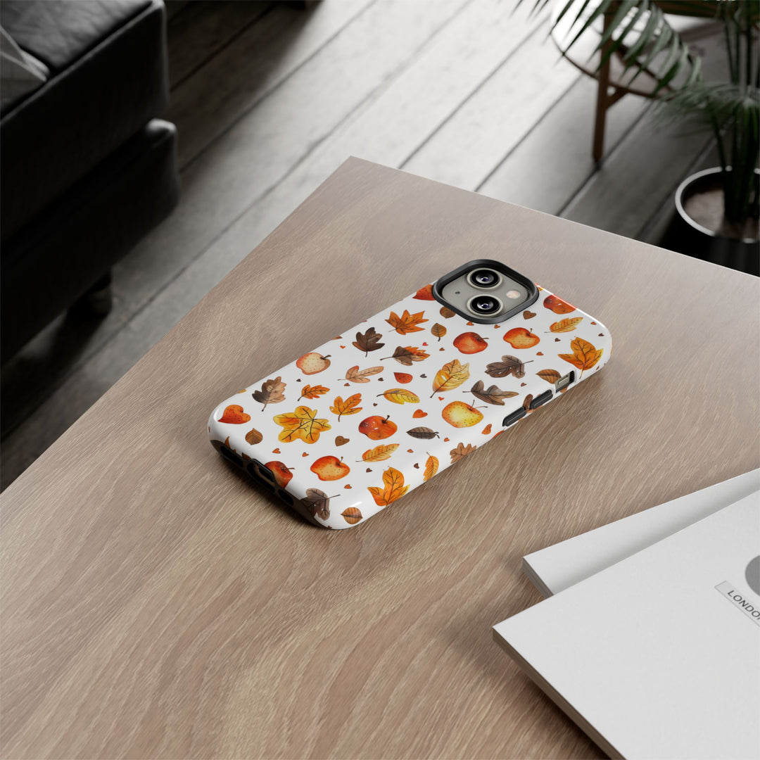 Autumn Fall Leaves Gift for Her Cute Phone Case for, Samsung Galaxy S24, S23, S22, S21, IPhone 16 Case | Iphone 15, Iphone 14, IPhone 13 Case - Studio40ParkLane