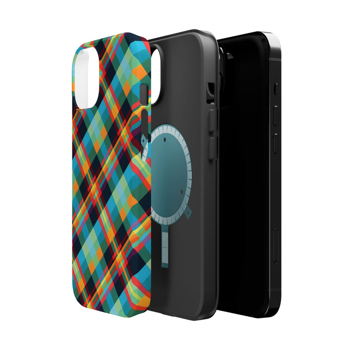 Checkered Plaid Magsafe Gift for Her Cute Phone Case for Iphone, | iPhone 16 | iPhone 15 Pro Max, Iphone 14 Pro Max, 13 12 11 10 9 8 7 - Studio40ParkLane