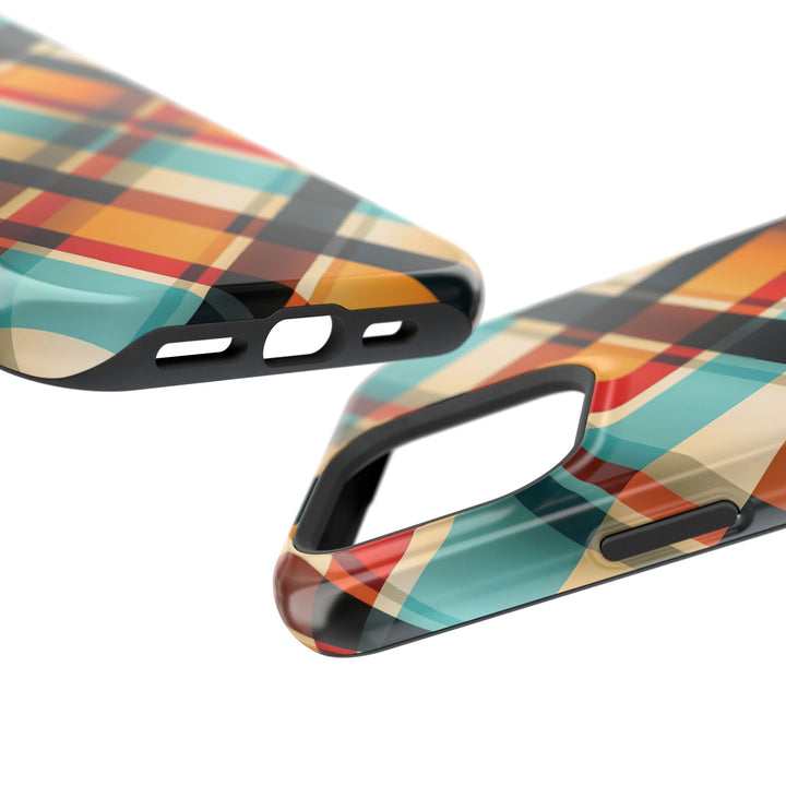 Checkered Plaid Magsafe Gift for Her Cute Phone Case for Iphone, | iPhone 16 | iPhone 15 Pro Max, Iphone 14 Pro Max, 13 12 11 10 9 8 7 - Studio40ParkLane