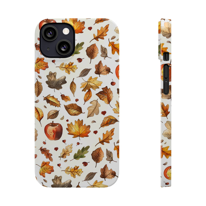 Slim Fall Autumn Leaves Gift for Her Cute Phone Cases for Iphone 16 | iPhone 15 Case | iPhone 15 Pro Max Case, Iphone 14, Iphone 14 Pro Max, Iphone 13, Slim - Studio40ParkLane