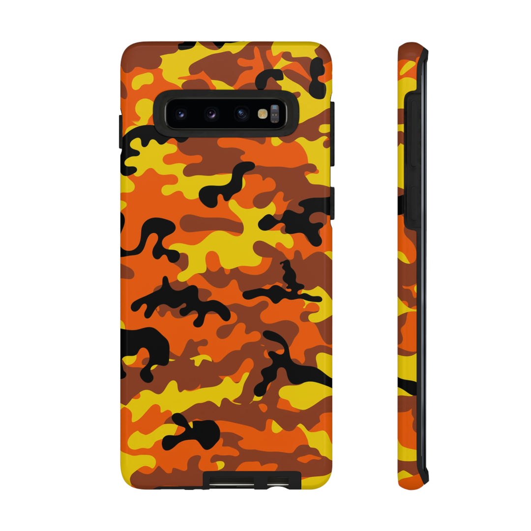 Cool Phone Case | Aesthetic Phone Case | Fall Camo | For Samsung Galaxy S23, S22, S21, S20 | Luxury Double Layer | Cute - Studio40ParkLane