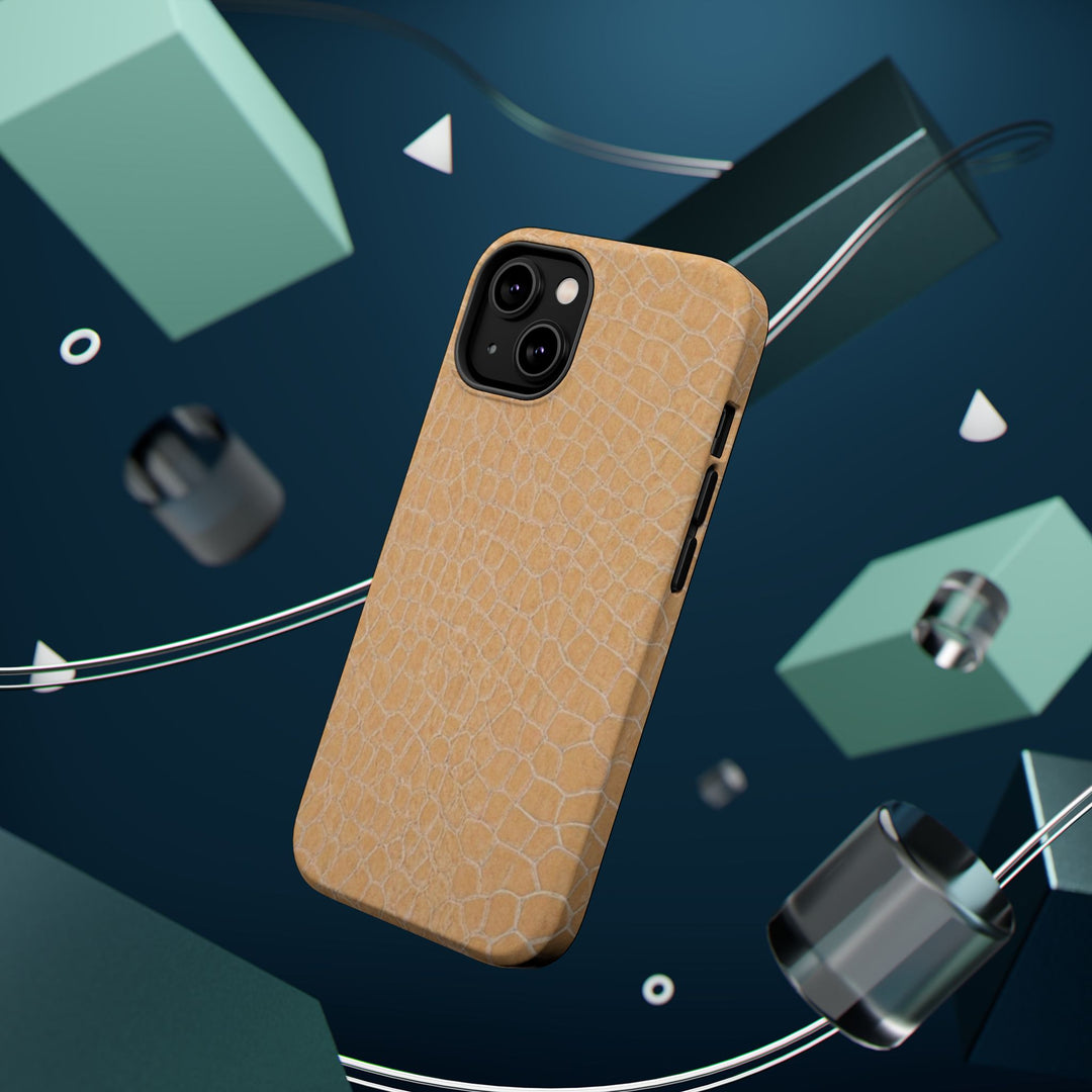 Non Leather Beige Color Pattern Magsafe Cute Phone Case for Iphone Gift for Her, | iPhone 15 Case | iPhone 15 Pro Max Case, Iphone 14, Iphone 14 Pro Max, Iphone 13, Iphone 16 - Studio40ParkLane