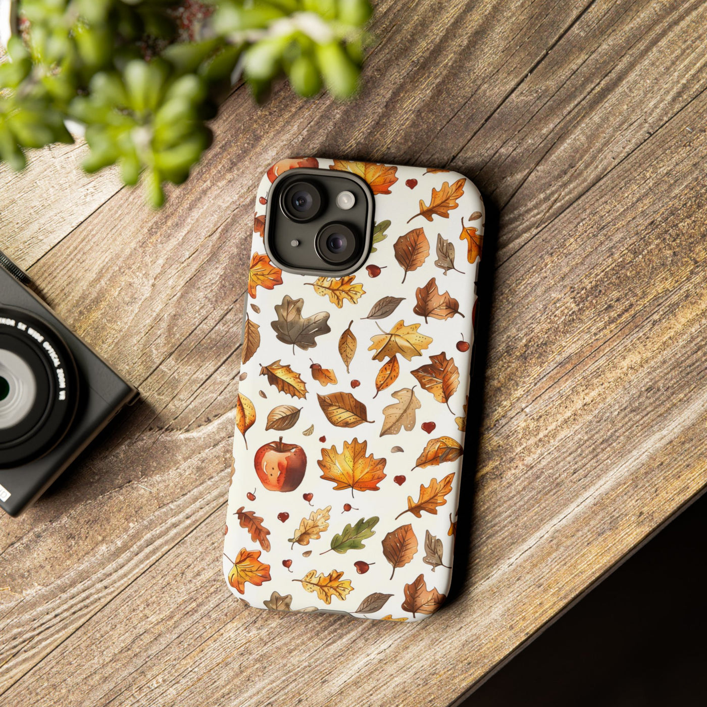 Autumn Fall Leaves Gift for Her Cute Phone Case for, Samsung Galaxy S24, S23, S22, S21, IPhone 16 Case | Iphone 15, Iphone 14, IPhone 13 Case