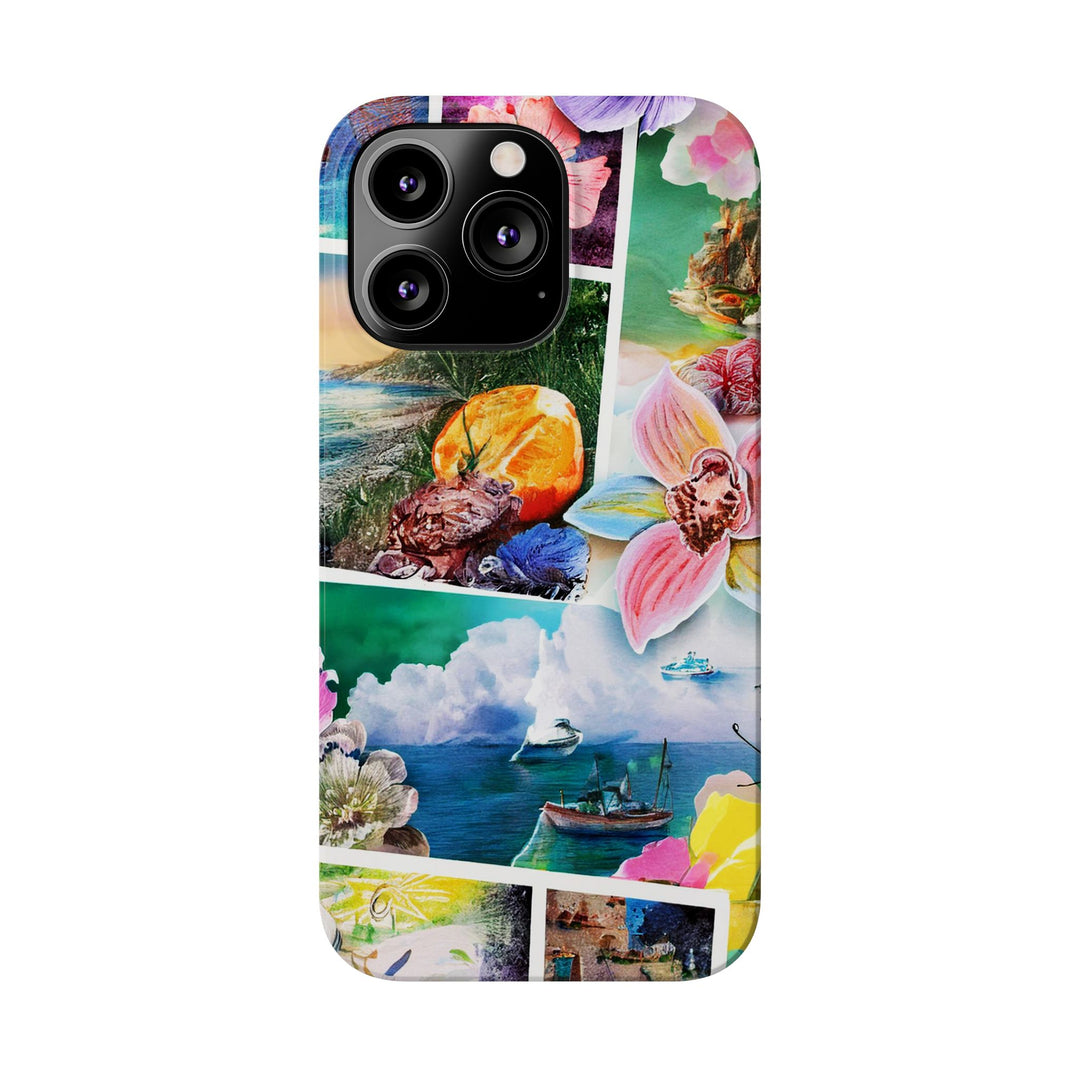 Slim Travel Coquette Collage Cute Phone Cases for Iphone | iPhone 15 Case | iPhone 15 Pro Max Case, Iphone 14, Iphone 14 Pro Max, Iphone 13 - Studio40ParkLane