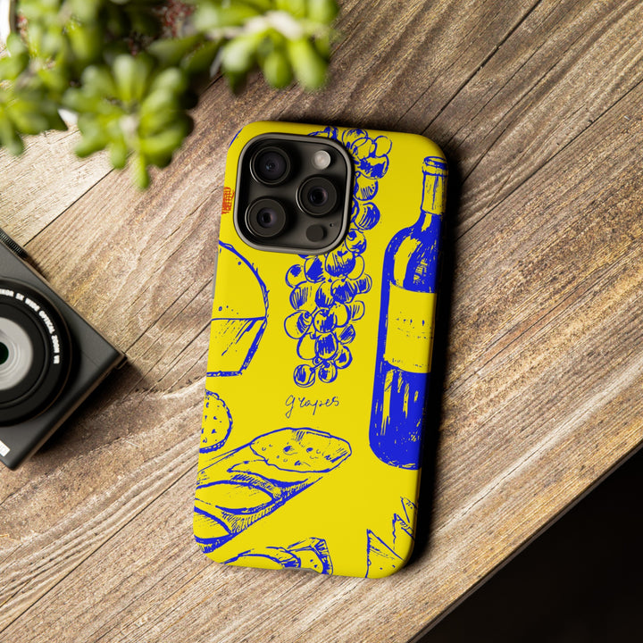 Impact Resistant, Italian French, Cute Phone Cases for Samsung S24, S23, S22, S21, IPhone 15 pro Iphone 14 pro Iphone 13 IPhone 12 Iphone 11 - Studio40ParkLane