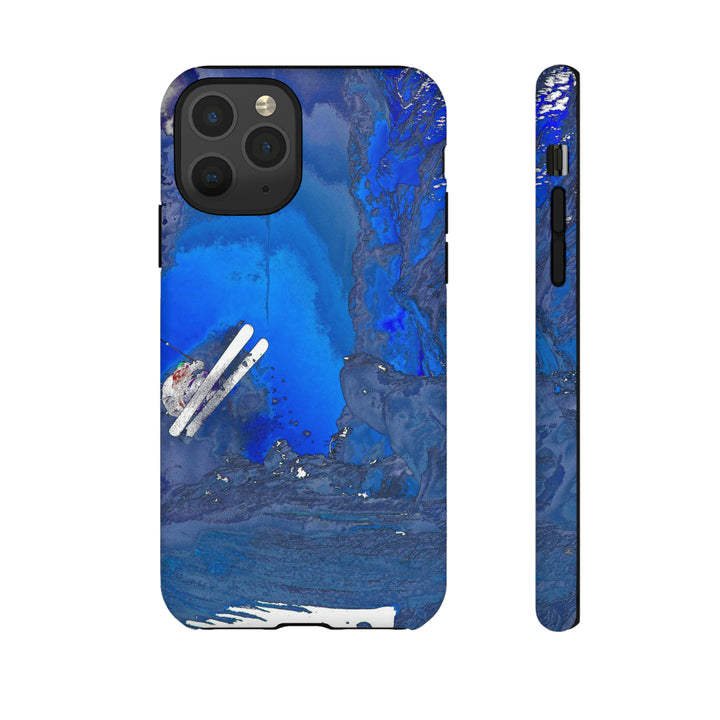 Cute IPhone Case | iPhone 15 Case | iPhone 15 Pro Max Case, Iphone 14 Case, Iphone 14 Pro Max Case IPhone Case for Art Lovers, Skiing Mountain - Studio40ParkLane