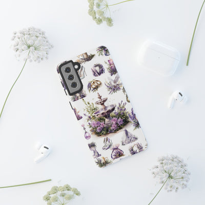 Impact Resistant, Lavender Wedding, Cute Phone Cases for Samsung S24, S23, S22, S21, IPhone 15 pro Iphone 14 pro Iphone 13 IPhone 12 Iphone 11