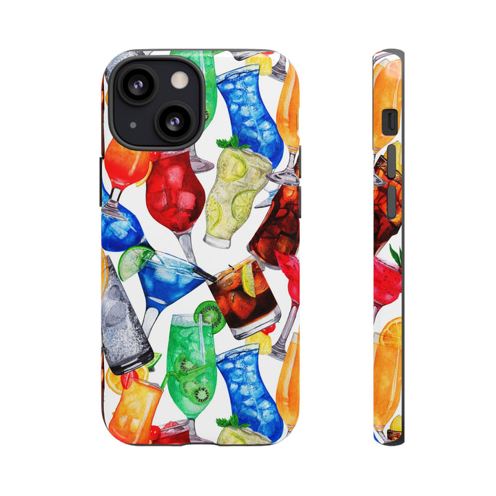 Cute Samsung Case | Cool Iphone Case | Summer Fruit Cocktail, Samsung S24, S23, S22, S21, IPhone 15 Case | Iphone 14 Case, Iphone 13 Case - Studio40ParkLane