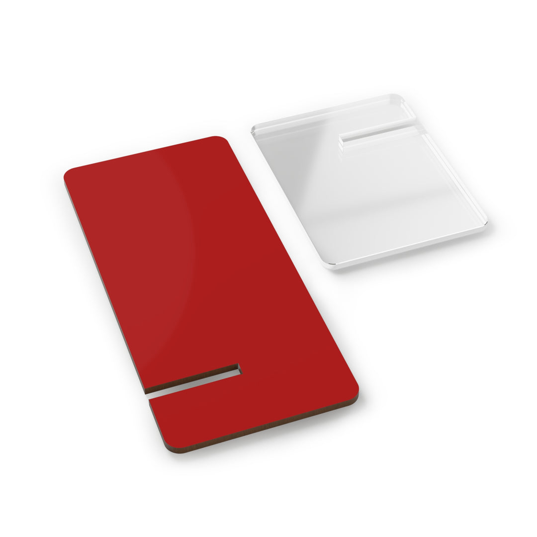 Phone Stand, Soothing Terra Cotta Red Design for Iphones 16, Iphone 15, 14, 13, 12 Samsung Galaxy S24, S23, S22, S21 and Google Pixel 8 - Studio40ParkLane