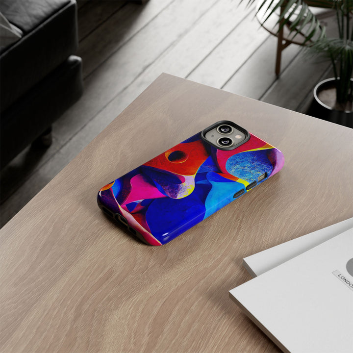 Impact Resistant, Abstract Shapes, Cute Phone Cases for Samsung S24, S23, S22, S21, IPhone 15 pro Iphone 14 pro Iphone 13 IPhone 12 Iphone 11 - Studio40ParkLane