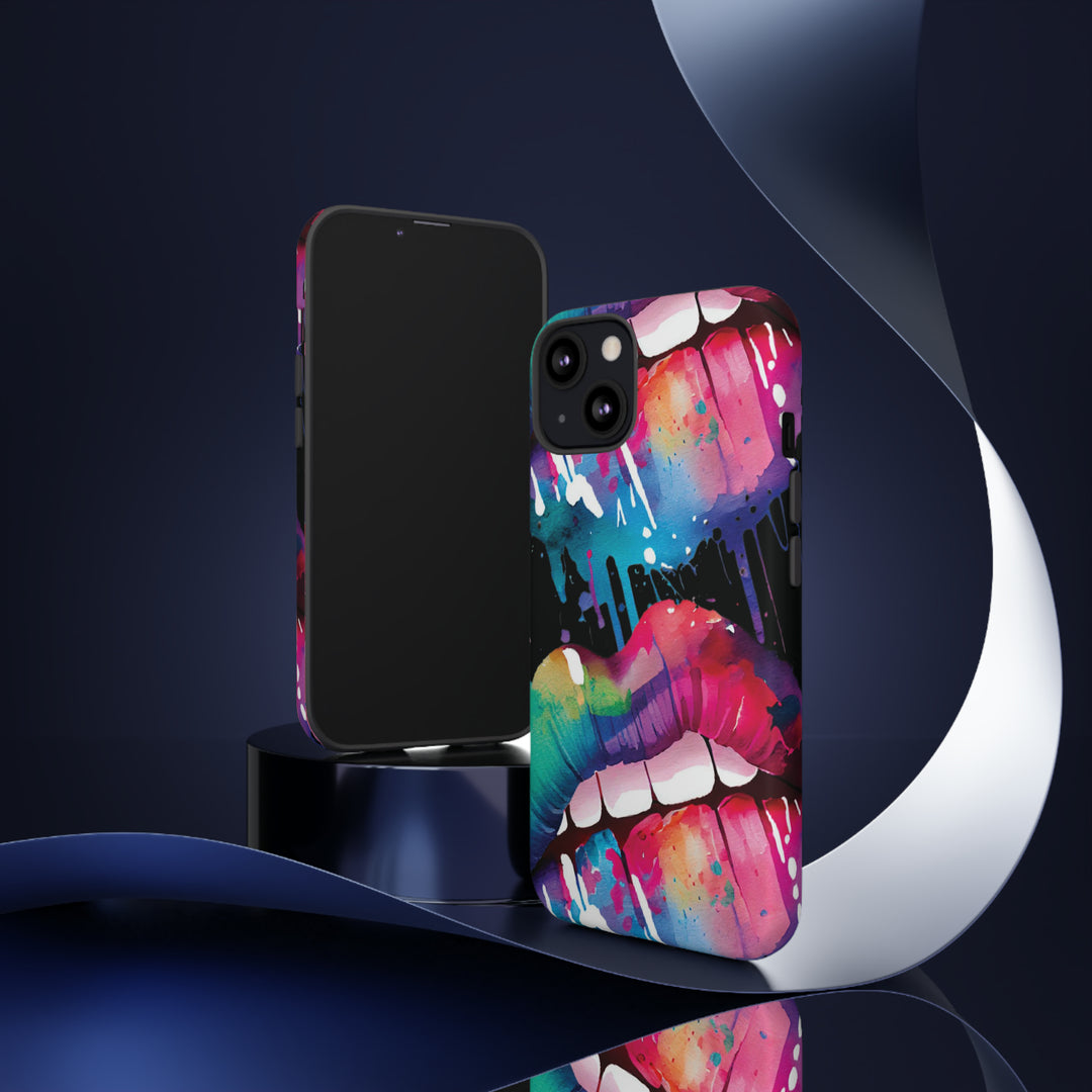 Cute IPhone Case | iPhone 15 Case | iPhone 15 Pro Max Case, Iphone 14 Case, Iphone 14 Pro Max Case IPhone Case for Art Lovers, Lips Smile - Studio40ParkLane