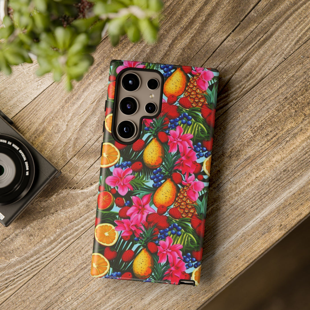 Cute Samsung Case | Cool Iphone Case | Summer Mixed Fruit, Samsung S24, S23, S22, S21, IPhone 15 Case | Iphone 14 Case, Iphone 13 Case - Studio40ParkLane