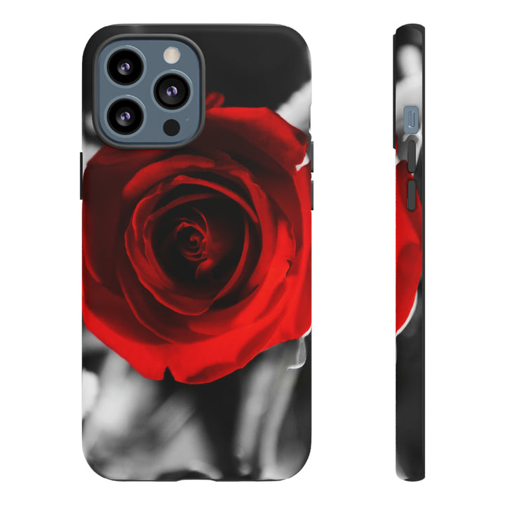 Cute IPhone Case | iPhone 15 Case | iPhone 15 Pro Max Case, Iphone 14 Case, Iphone 14 Pro Max Case IPhone Case for Art Lovers - Red Rose - Studio40ParkLane