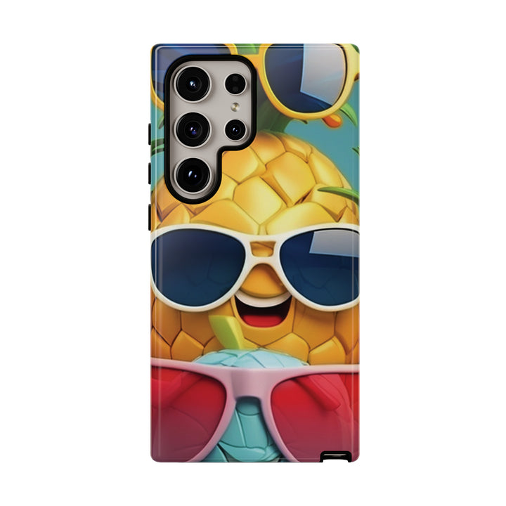 Cute Samsung Phone Case | Aesthetic Samsung Phone Case | Galaxy S23, S22, S21, S20 | Summer Pineapple Fruit, Protective Phone Case - Studio40ParkLane