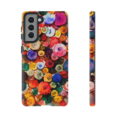 Impact Resistant, Fall Colors Buttons, Cute Phone Cases for Samsung S24, S23, S22, S21, IPhone 15 pro Iphone 14 pro Iphone 13 IPhone 12 Iphone 11