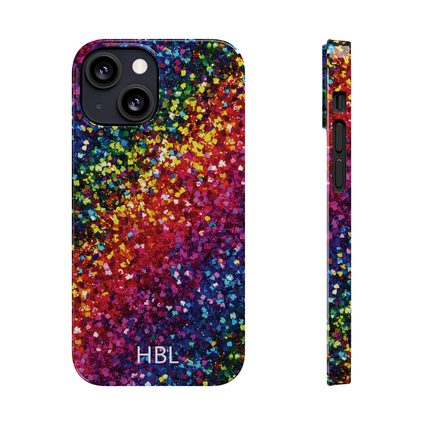 Personalized Slim Muted Faux Play on Glitter Effect Cute Phone Cases for Iphone 16 Pro Max | iPhone 15 Case | iPhone 15 Pro Max Case, Iphone 14, Iphone 14 Pro Max, Iphone 13 12 11 8 7