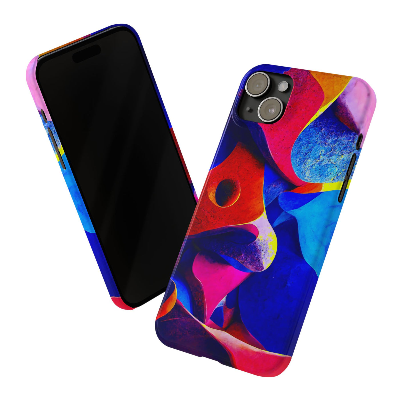 Abstract Shapes Slim Cute Phone Cases for Iphone  | iPhone 15 Case | iPhone 15 Pro Max Case, Iphone 14, Iphone 14 Pro Max, Iphone 13