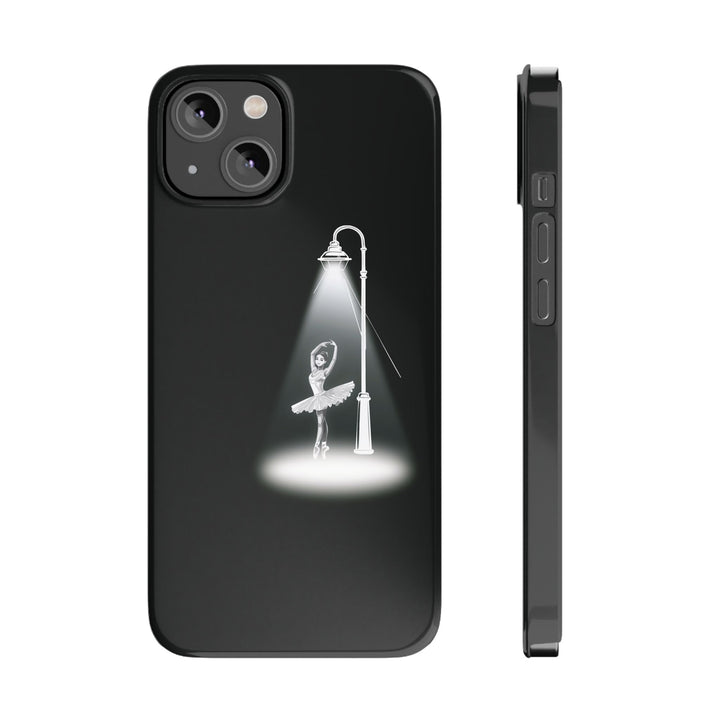 Slim Ballet Dancer Spotlight Gift for Her Cute Phone Cases for Iphone 16 Pro Max | iPhone 15 Case | iPhone 15 Pro Max Case, Iphone 14, 13, 12, 11, 10, 8, 7 - Studio40ParkLane