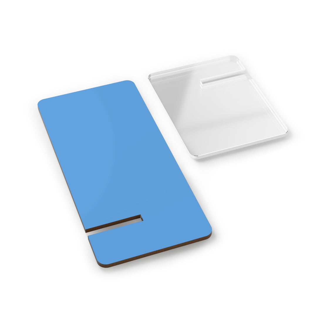 Phone Stand, Soothing Pale Blue Design for Iphones 16, Iphone 15, 14, 13, 12 Samsung Galaxy S24, S23, S22, S21 and Google Pixel 8 - Studio40ParkLane