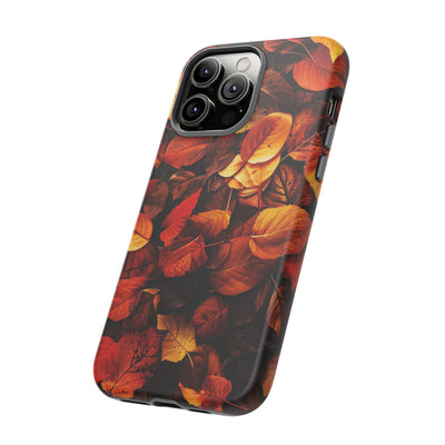 Autumn Fall Leaves Gift for Her Cute Phone Case for, Samsung Galaxy S24, S23, S22, S21, IPhone 16 Case | Iphone 15, Iphone 14, IPhone 13 Case