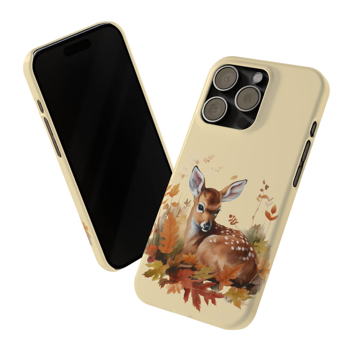 Slim Autumn Fall Deer Gift for Her Cute Phone Cases for Iphone 16 | iPhone 15 Case | iPhone 15 Pro Max Case, Iphone 14, Iphone 14 Pro Max, Iphone 13, Slim - Studio40ParkLane