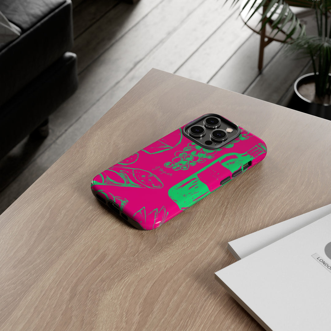 Impact Resistant, Italian French, Cute Phone Cases for Samsung S24, S23, S22, S21, IPhone 15 pro Iphone 14 pro Iphone 13 IPhone 12 Iphone 11 - Studio40ParkLane