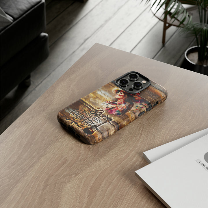 Cute IPhone Case | Country Music Girl iPhone 15 Case | iPhone 15 Pro Case, Iphone 14 Case, Iphone 14 Pro Max Case, Protective Iphone Case - Studio40ParkLane