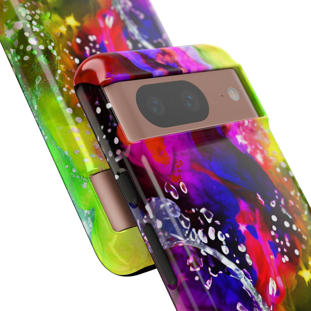 Impact Resistant, Multi Color Marble, Cute Phone Cases for Samsung S24, S23, S22, S21, IPhone 15 pro Iphone 14 pro Iphone 13 IPhone 12 Iphone 11 - Studio40ParkLane