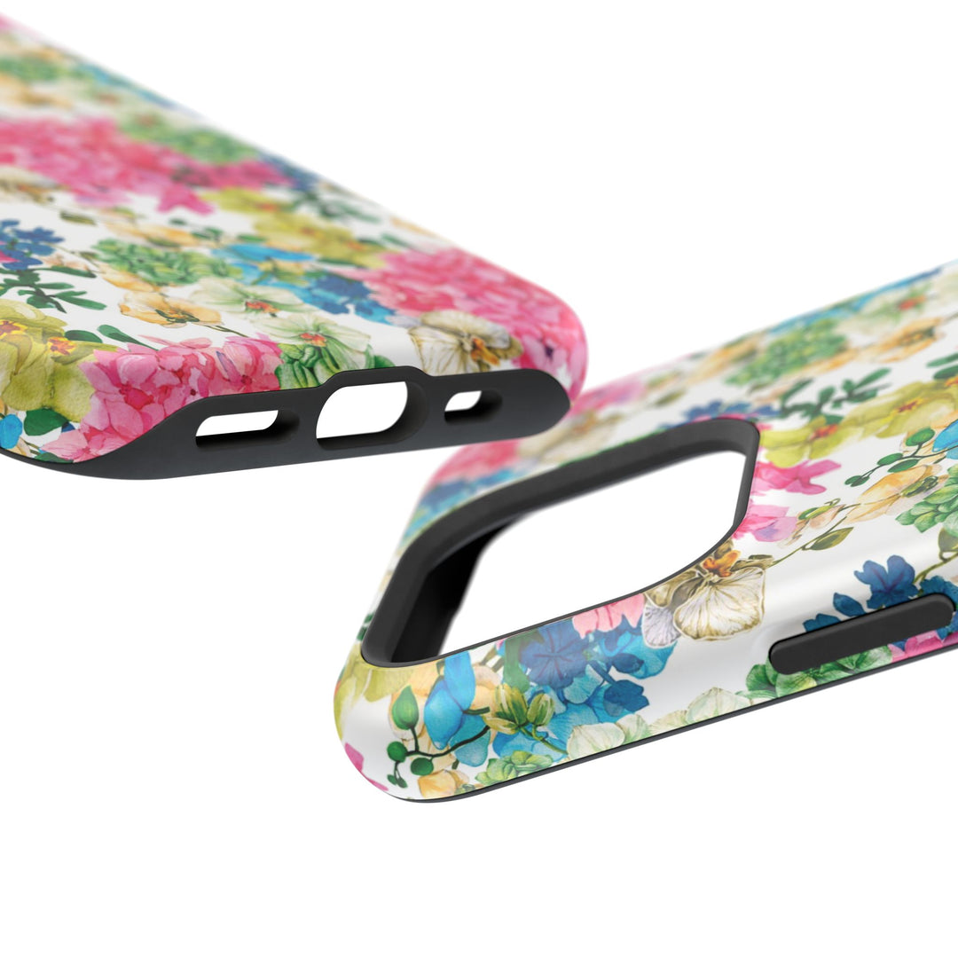 Spring Flowers Magsafe Cute Phone Case for Iphone Gift for Her, iPhone 16 Case iPhone 15 Pro Max Case, Iphone 14, Iphone 14 Pro Max, 13, 12 - Studio40ParkLane