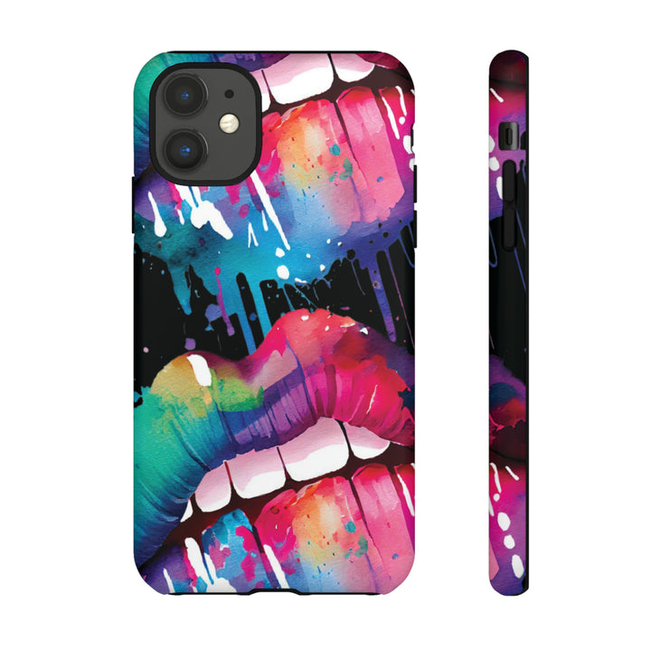 Cute IPhone Case | iPhone 15 Case | iPhone 15 Pro Max Case, Iphone 14 Case, Iphone 14 Pro Max Case IPhone Case for Art Lovers, Lips Smile - Studio40ParkLane