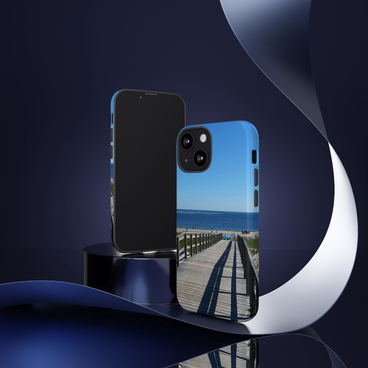 Cute Samsung Case | Cool Iphone Case | Summer Beach Walk, Samsung S24, S23, S22, S21, IPhone 15 Case | Iphone 14 Case, Iphone 13 Case - Studio40ParkLane