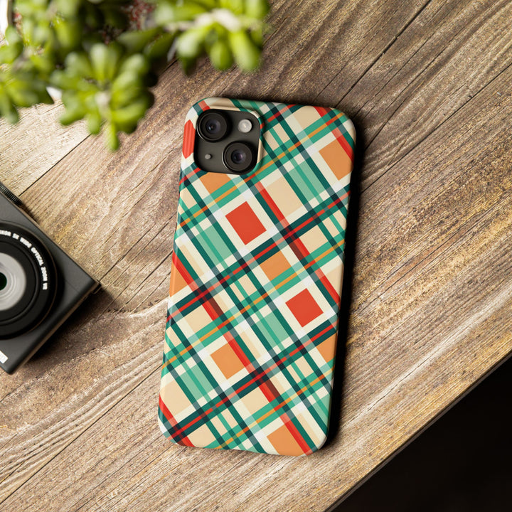 Slim Checkered Plaid Gift for Her Cute Phone Cases for Iphone 16 Pro Max | iPhone 15 Case | iPhone 15 Pro Max Case, Iphone 14, 13, 12, 11, 10, 8, 7 - Studio40ParkLane