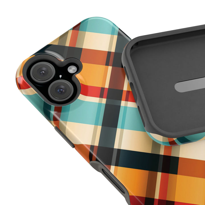 Checkered Plaid Magsafe Gift for Her Cute Phone Case for Iphone, | iPhone 16 | iPhone 15 Pro Max, Iphone 14 Pro Max, 13 12 11 10 9 8 7 - Studio40ParkLane