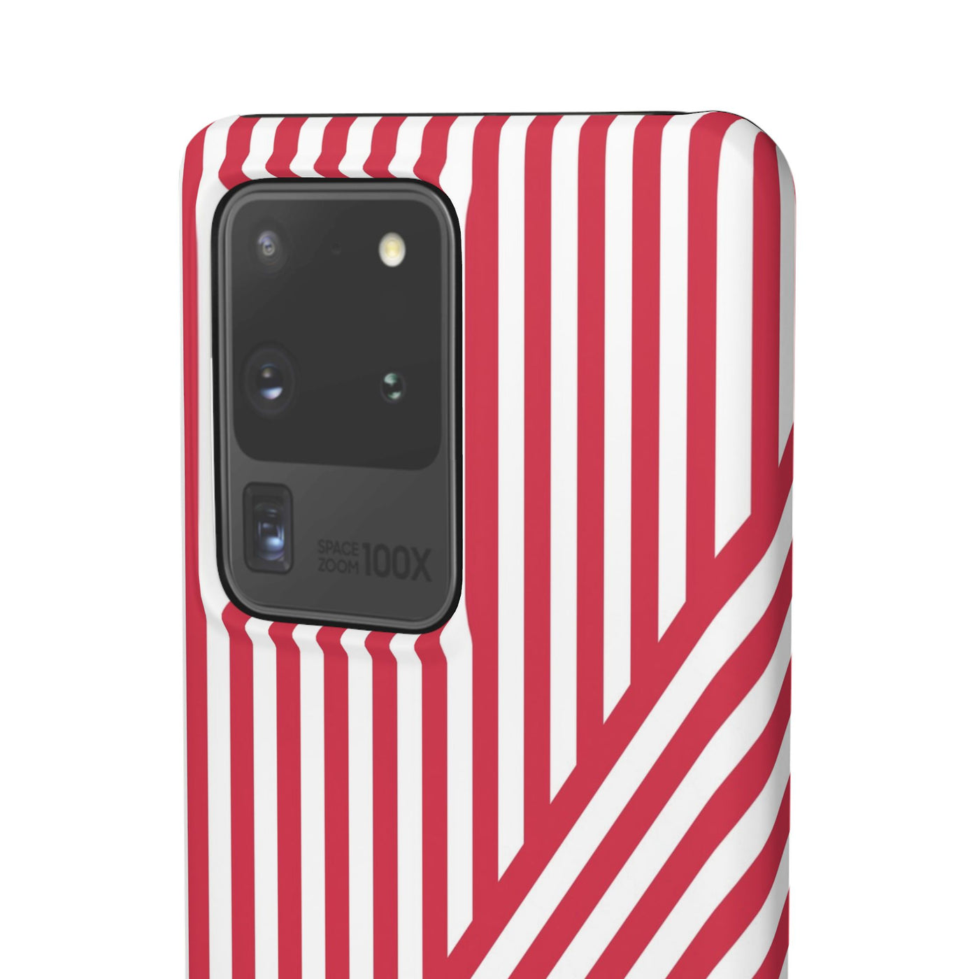 Aesthetic Winterberry Red Stripes Cute Phone Case Sleek Snap - For iPhone 17 Pro Max iPhone 16 Pro iPhone 15 Iphone 14 Plus 13 Pro 12 11 10 Gift - Studio40ParkLane