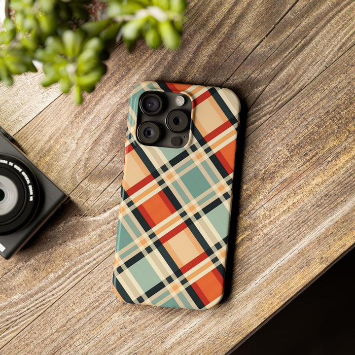 Slim Checkered Plaid Gift for Her Cute Phone Cases for Iphone 16 Pro Max | iPhone 15 Case | iPhone 15 Pro Max Case, Iphone 14, 13, 12, 11, 10, 8, 7 - Studio40ParkLane