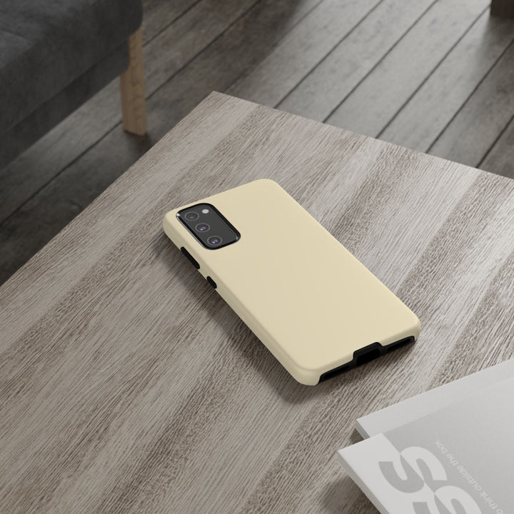 Premium Tough Pale Yellow Gift for Her Cute Phone Cases for Samsung S25 S24, S23, S22, S21, Iphone, 16, 15, 14, 13 Pro Max Ultra - Studio40ParkLane