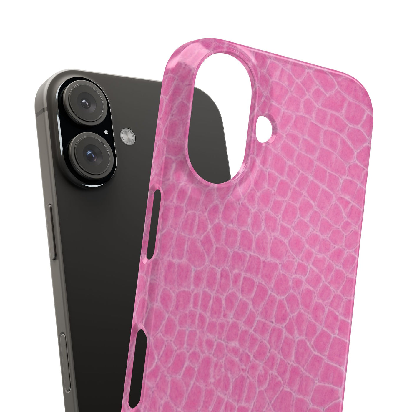 Snap Non Leather Pink Color Pattern Gift for Her Cute Phone Cases for Samsung Galaxy S24, S23, S22, S21, S20, Plus, Ultra, Iphone 16, 15, 14, Pro and Max - Studio40ParkLane