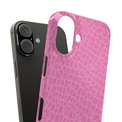 Snap Non Leather Pink Color Pattern Gift for Her Cute Phone Cases for Samsung Galaxy S24, S23, S22, S21, S20, Plus, Ultra, Iphone 16, 15, 14, Pro and Max - Studio40ParkLane