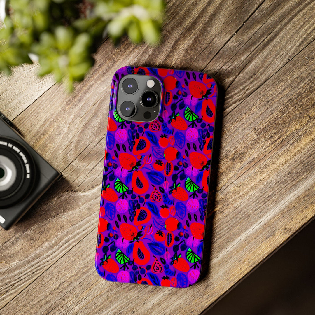 Slim Trendy Fall Fruit Gift for Her Cute Phone Cases for Iphone 16 | iPhone 15 Case | iPhone 15 Pro Max Case, Iphone 14, Iphone 14 Pro Max, Iphone 13, Slim - Studio40ParkLane