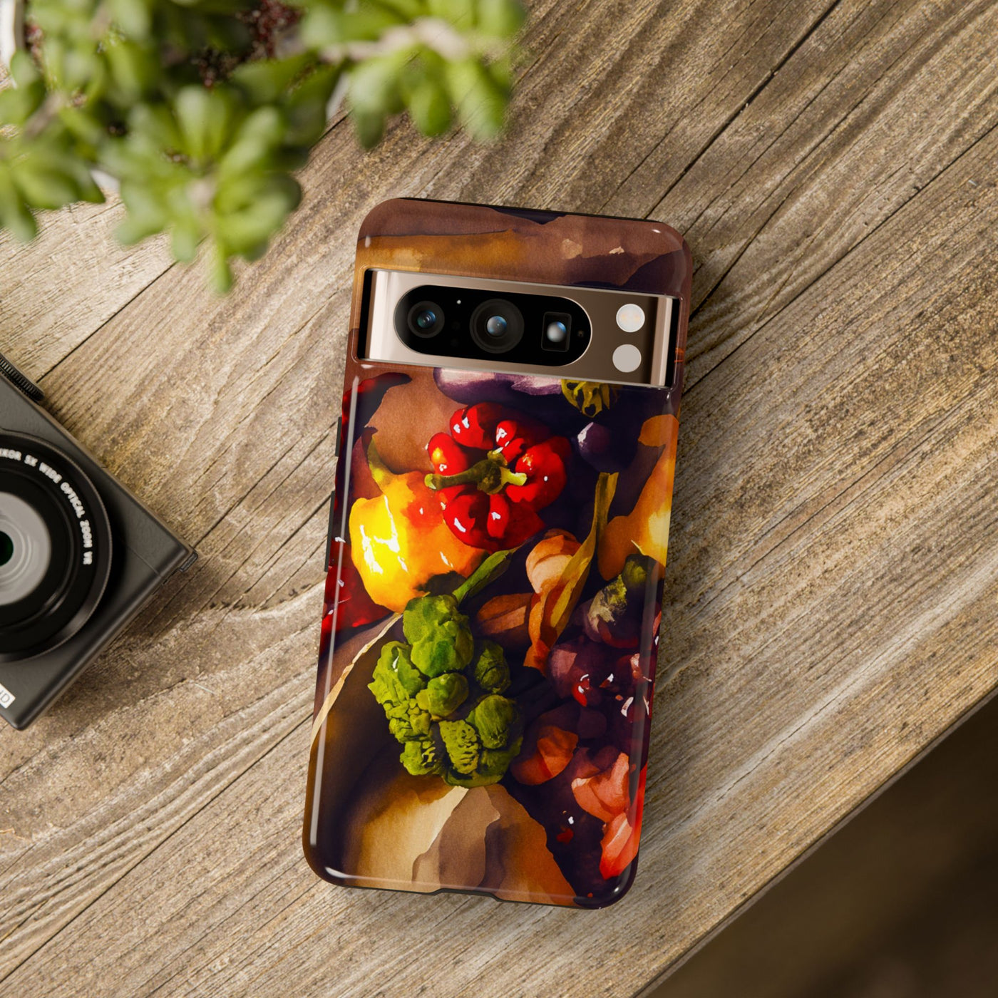 Impact Resistant, Fall Farm Vegetables, Cute Phone Cases for Samsung S24, S23, S22, S21, IPhone 15 pro Iphone 14 pro Iphone 13 IPhone 12 Iphone 11