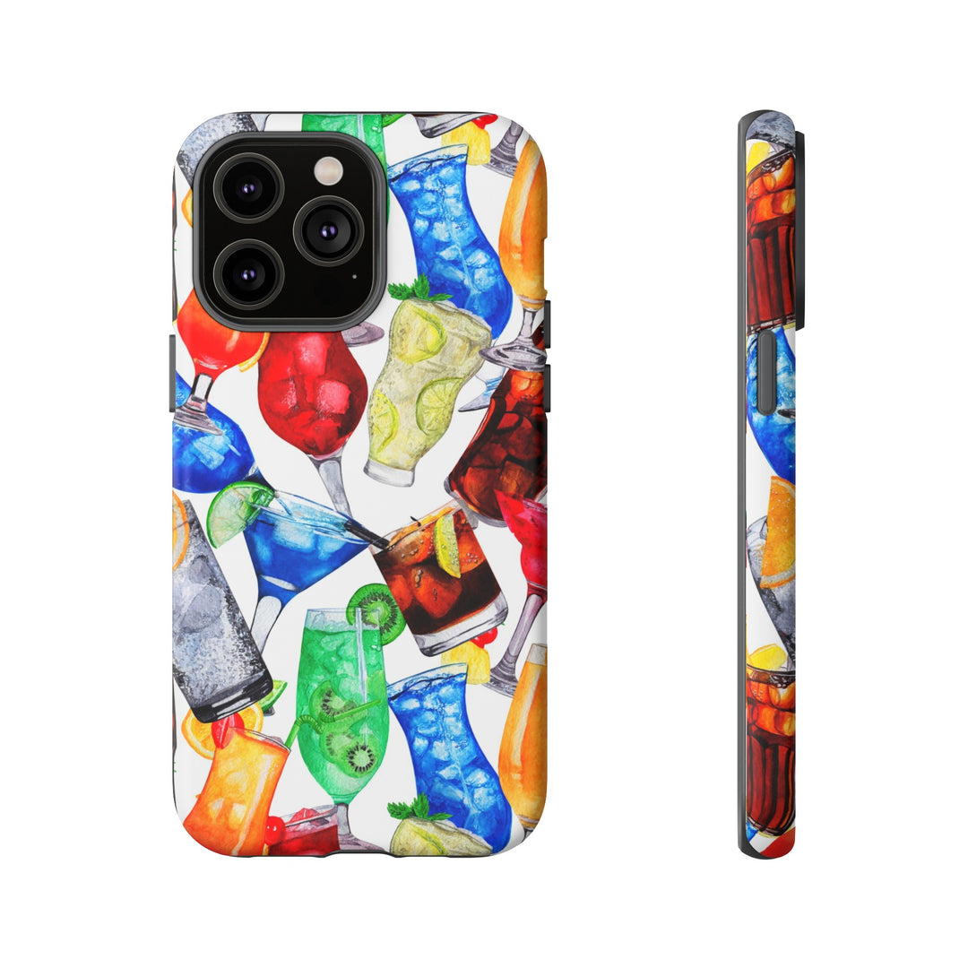 Cute Samsung Case | Cool Iphone Case | Summer Fruit Cocktail, Samsung S24, S23, S22, S21, IPhone 15 Case | Iphone 14 Case, Iphone 13 Case - Studio40ParkLane