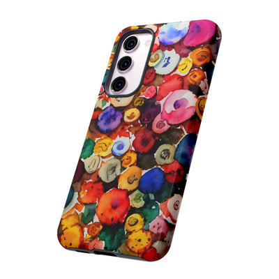 Impact Resistant, Fall Colors Buttons, Cute Phone Cases for Samsung S24, S23, S22, S21, IPhone 15 pro Iphone 14 pro Iphone 13 IPhone 12 Iphone 11