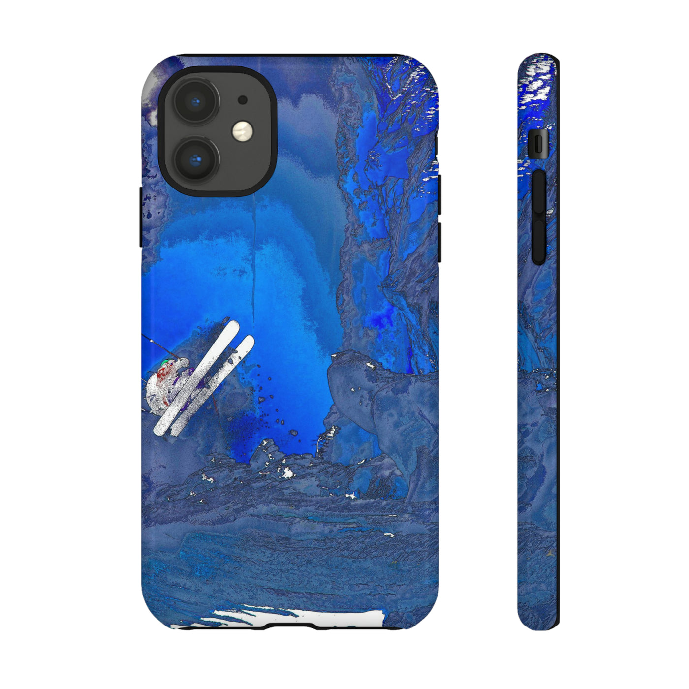 Cute IPhone Case | iPhone 15 Case | iPhone 15 Pro Max Case, Iphone 14 Case, Iphone 14 Pro Max Case IPhone Case for Art Lovers, Skiing Mountain
